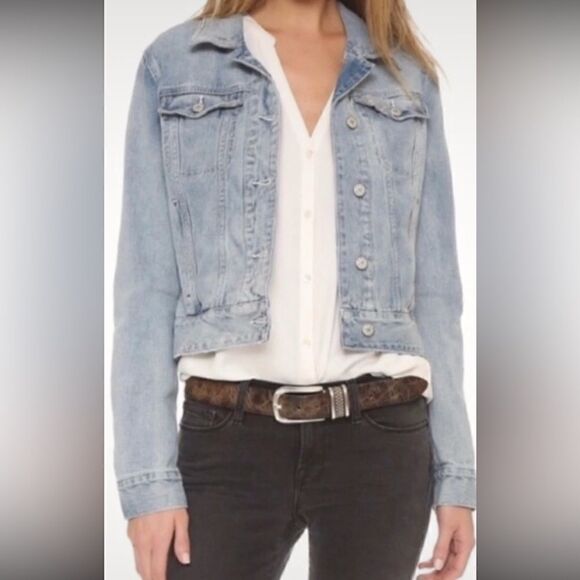 Free People Jean cotton jacket XS - Picture 3 of 7